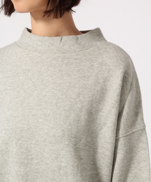 GLOBAL WORK（グローバルワーク）の「モックネックスウェット長袖/764078（スウェット・レディース・ホワイト/ダークブラウン/パープル/グレー・MEDIUM/LARGE）」の11枚目の写真