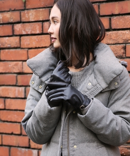 GLOBAL WORK（グローバルワーク）の「スマホグローブ/763309（手袋・レディース・ブラック/レッド/その他/ダークグレー/ホワイト・FREE）」の3枚目の写真