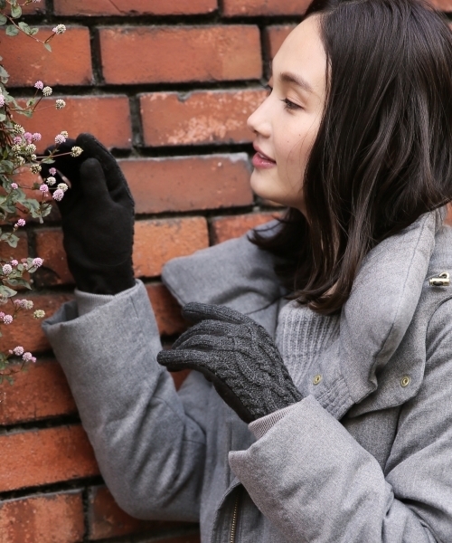 GLOBAL WORK（グローバルワーク）の「スマホグローブ/763309（手袋・レディース・ブラック/レッド/その他/ダークグレー/ホワイト・FREE）」の17枚目の写真