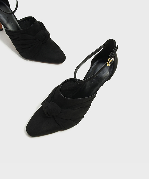 CHARLES & KEITH(チャールズ & キース)の「ノットヒール / KNOTTED HEELS(パンプス・レディース・グレー/ブラック/チャコールグレー・23cm/22.5cm/23.5cm/24.5cm/25cm)」の18枚目の写真
