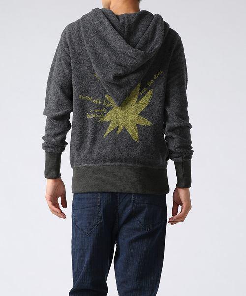 Vivienne Westwood MAN（ヴィヴィアンウエストウッドマン）の「シーザスターズ プリント パーカー【279050 5610】（パーカー・メンズ・グレー/レッド・44/46/48/50）」の10枚目の写真