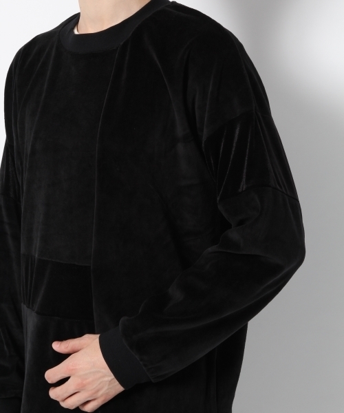 GLOBAL WORK（グローバルワーク）の「べロアキリカエTEE/771872（Tシャツ/カットソー・メンズ・ブラック/グリーン/ワインレッド・SMALL/MEDIUM/LARGE/X-LARGE）」の6枚目の写真