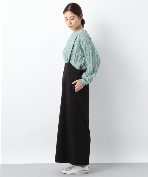 LEPSIM（レプシィム）の「TRハイウエストキャミワイドパンツ　778496（その他パンツ・レディース・ブラック/セージグリーン/ダークベージュ・LARGE/MEDIUM）」の18枚目の写真