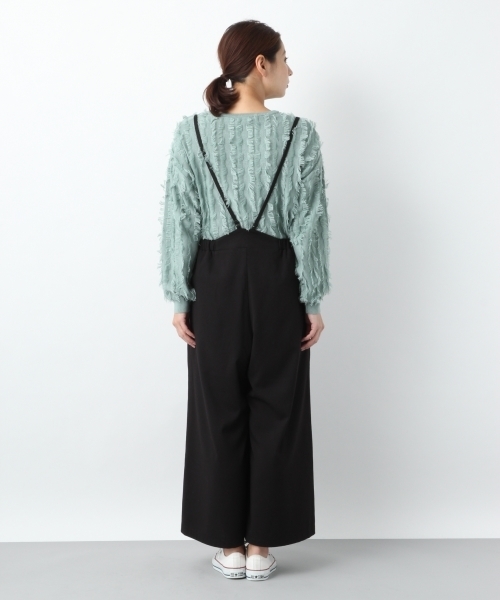 LEPSIM（レプシィム）の「TRハイウエストキャミワイドパンツ　778496（その他パンツ・レディース・ブラック/セージグリーン/ダークベージュ・LARGE/MEDIUM）」の19枚目の写真