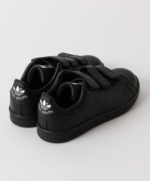 adidas（アディダス）の「〔WEB限定〕adidas（アディダス）スタンスミス17cm-21cm（スニーカー・キッズ・ケリー/ブラック/ピンク・17cm/19cm/21cm/20cm/18cm）」の6枚目の写真