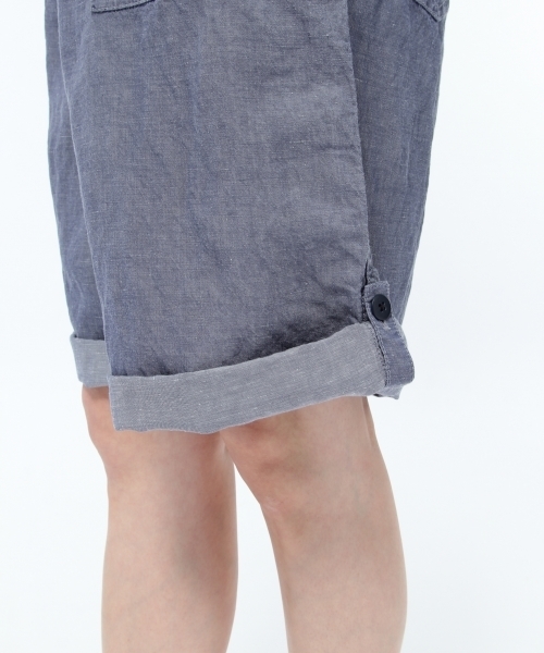 LAKOLE(ラコレ)の「リネンベイカーショートパンツ / LAKOLE(その他パンツ・レディース・オフホワイト/クリアブルー/ナチュラル・2/3)」の17枚目の写真