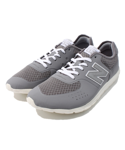 NEW BALANCE（ニューバランス）の「2013 new balance MNL574 ニューバランス カラフル ミニマス ランニング（スニーカー・メンズ・グレー/ピンク/イエロー/オレンジ・27cm/27.5cm/28cm/26.5cm/23.5cm/24cm/25.5cm）」の2枚目の写真