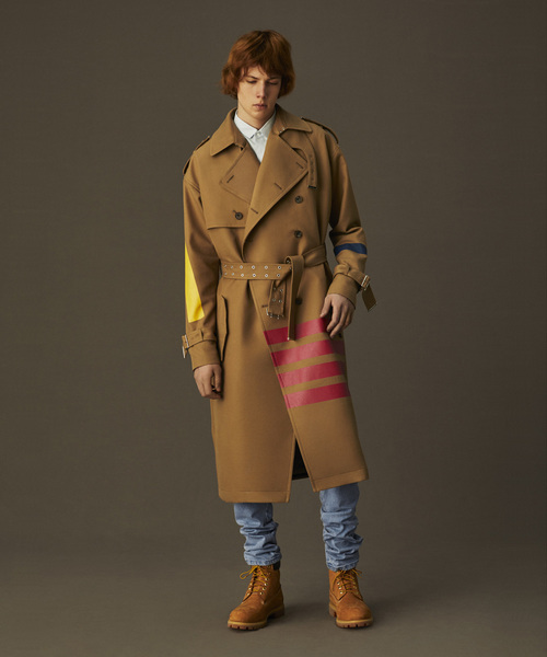 ato（アトウ）の「W/C TWILL TRENCH COAT RUBBER PRINT（トレンチ