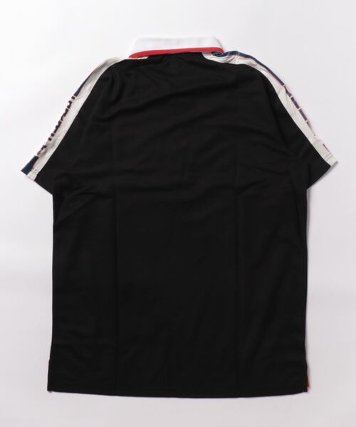 JUGLANS(ユグランス)の「【RINGS】袖ラインポロシャツ(ポロシャツ・メンズ・レッド/ホワイト/ブラック・M/L)」の5枚目の写真
