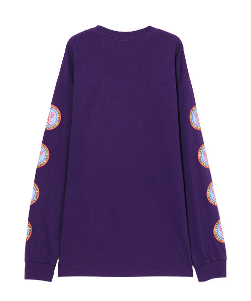 Candy Stripper（キャンディストリッパー）の「SUNNY ELEPHANT L/S Tシャツ（Tシャツ/カットソー・レディース・ブラック/パープル/オフホワイト/イエローゴールド・2）」の5枚目の写真