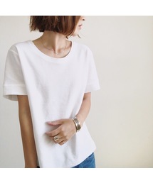 【STUDIOUS】【WEARISTA mayumi コラボ】バスクコットンTEE