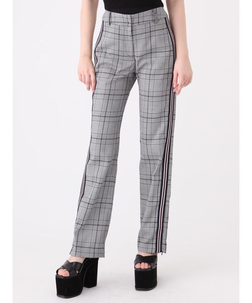 EMODA（エモダ）の「ラインジップオープンスリットパンツ（その他パンツ・レディース・グレー/レッド/カーキ・SMALL/MEDIUM）」の10枚目の写真