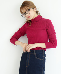 N.（N. Natural Beauty Basic） | ◆≪ウールベーシックⅠ タートルネックニット≫(ニット/セーター)