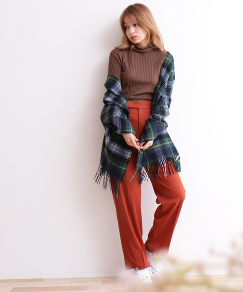 N.（N. Natural Beauty Basic）（エヌエヌナチュラルビューティーベーシック）の「◆≪ウールベーシックⅠ タートルネックニット≫（ニット/セーター・レディース・ブラック/ベージュ/ブラウン/ピンク/ブルー/グリーン/ホワイト・MEDIUM）」の20枚目の写真