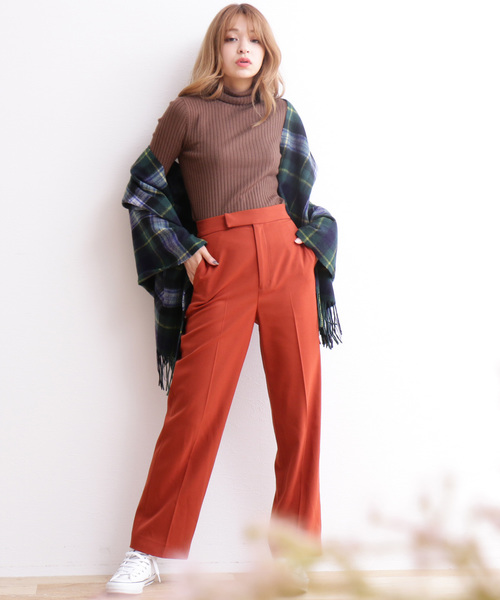 N.（N. Natural Beauty Basic）（エヌエヌナチュラルビューティーベーシック）の「◆≪ウールベーシックⅠ タートルネックニット≫（ニット/セーター・レディース・ブラック/ベージュ/ブラウン/ピンク/ブルー/グリーン/ホワイト・MEDIUM）」の21枚目の写真