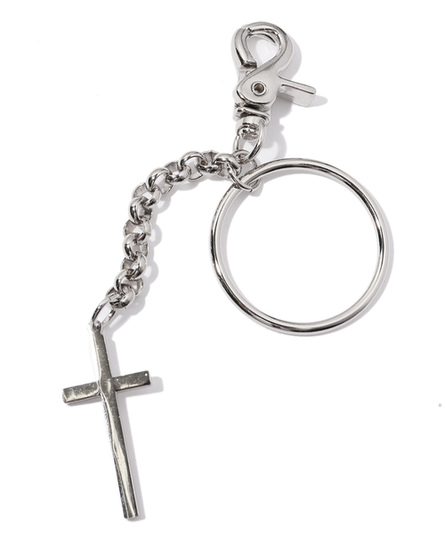 Spinns スピンズ の クロスチェーンキーホルダー チェーンアクセサリー キーホルダー Wear