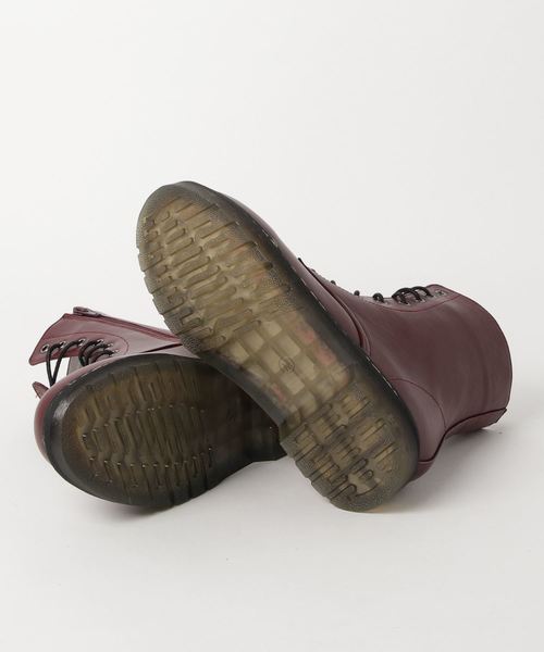 VENCEEXCHANGE（ヴァンスエクスチェンジ）の「レースアップブーツ（ブーツ・レディース・ブラック/ワインレッド・M/L）」の4枚目の写真