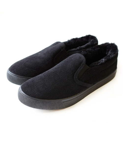 AmiAmi(アミアミ)の「つま先まであったかファー!ボアスリッポンスニーカー(スニーカー・レディース・ブラック/グレー/グレー系その他/ナチュラル/キャメル/チェック/ベージュ/ブラウン/ブラック系その他・22.5cm/23cm/23.5cm/24cm/24.5cm/25cm/27cm/26cm)」の19枚目の写真