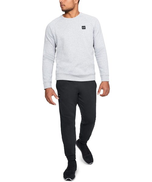 UNDER ARMOUR（アンダーアーマー）の「UAライバルフリースジョガー(ライフスタイル/ロングパンツ/MEN)[1320740]【セットアップ対応商品】（スウェットパンツ・メンズ・ヘザーチャコール/ダークインディゴブルー/ブラック/ライトグレー/カーキ・LG/SM/XL/XXL/MD）」の10枚目の写真