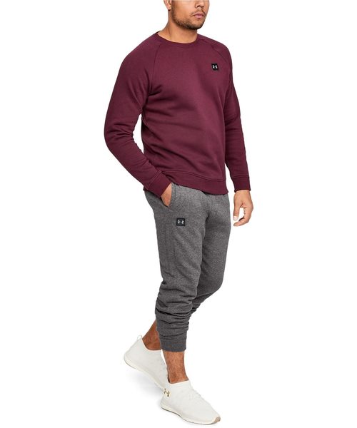 UNDER ARMOUR（アンダーアーマー）の「UAライバルフリースジョガー(ライフスタイル/ロングパンツ/MEN)[1320740]【セットアップ対応商品】（スウェットパンツ・メンズ・ヘザーチャコール/ダークインディゴブルー/ブラック/ライトグレー/カーキ・LG/SM/XL/XXL/MD）」の22枚目の写真