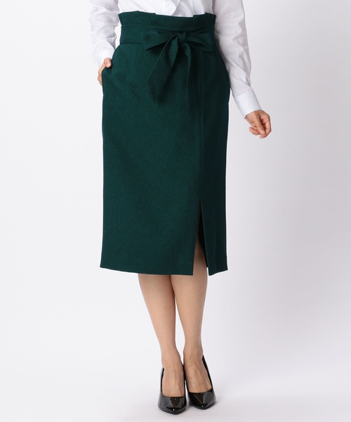 NARACAMICIE（ナラカミーチェ）の「ロングタイトスカート（スカート・レディース・グレー/オレンジ/グリーン・SMALL/MEDIUM/LARGE）」の8枚目の写真