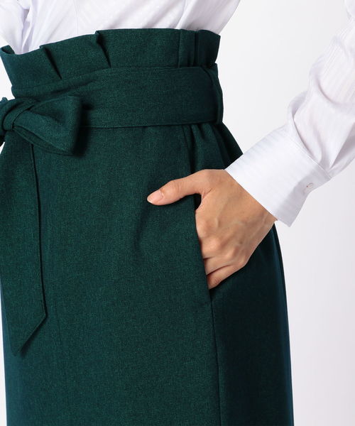 NARACAMICIE（ナラカミーチェ）の「ロングタイトスカート（スカート・レディース・グレー/オレンジ/グリーン・SMALL/MEDIUM/LARGE）」の4枚目の写真