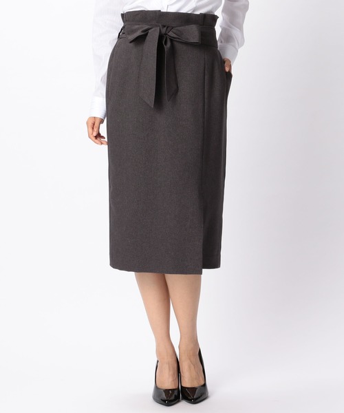 NARACAMICIE（ナラカミーチェ）の「ロングタイトスカート（スカート・レディース・グレー/オレンジ/グリーン・SMALL/MEDIUM/LARGE）」の2枚目の写真