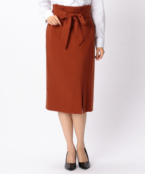 NARACAMICIE（ナラカミーチェ）の「ロングタイトスカート（スカート・レディース・グレー/オレンジ/グリーン・SMALL/MEDIUM/LARGE）」の17枚目の写真