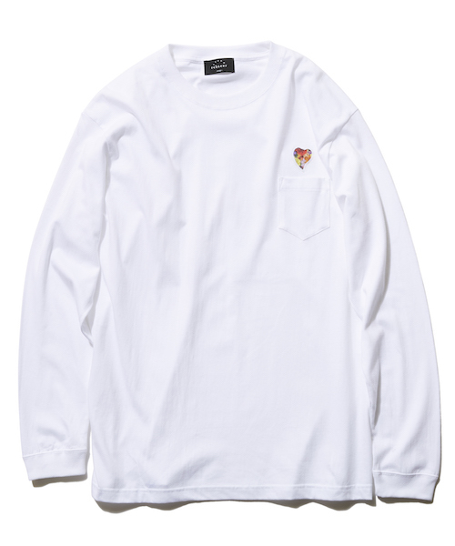 rehacer STAND : Flower Heart L/S T / フラワー ハート ロングスリーブTシャツ（Tシャツ/カットソー）｜rehacer（レアセル）