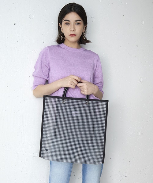 Casselini（キャセリーニ）の「チェックチュールトート（トートバッグ