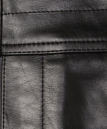 6（ロク）の「＜6(ROKU)＞LEATHER ALL IN ONE/オールインワン（つなぎ