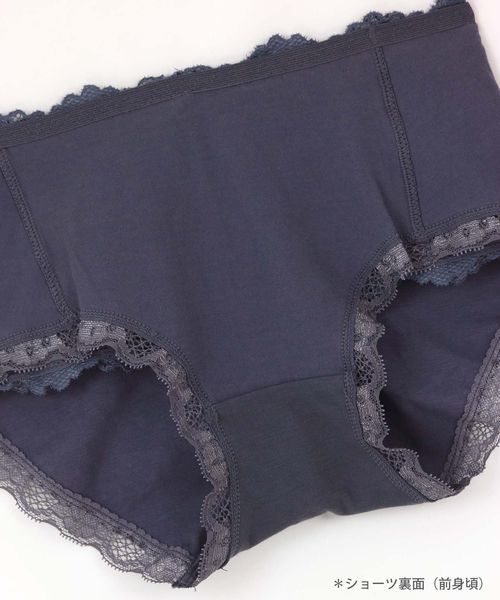 fran de lingerie(フランデランジェリー)の「骨盤引締めショーツ(ショーツ・レディース・ブラック/ネイビー/グレー・LL/M/L)」の5枚目の写真