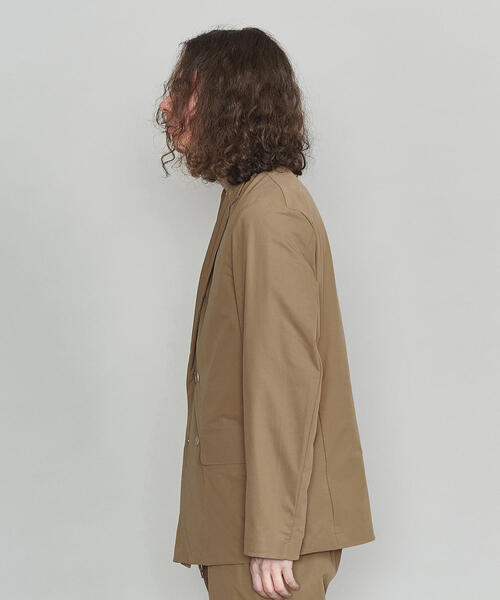 ★未使用、タグ付★ DESCENTE PAUSE テーラードジャケット　ベージュ 中古・古着通販】DESCENTE PAUSE (デサントポーズ) 2B TAILORED