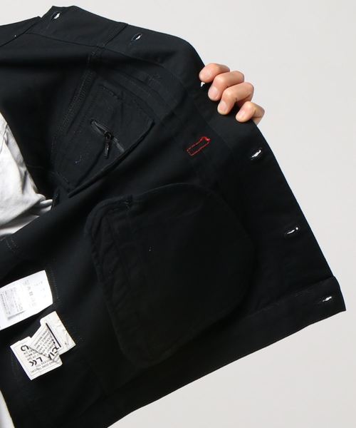 HUGO（ヒューゴ）の「スリムフィット　デニムジャケット（デニムジャケット・メンズ・ブラック・L/M/XS/XL/S）」の2枚目の写真