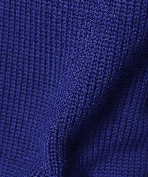 EDIFICE（エディフィス）の「◇レザー釦ハイネックカーディガン（カーディガン/ボレロ・メンズ・ネイビー/ボルドー/チャコールグレー/グリーン/ブルー系その他・48/46/44/50）」の14枚目の写真