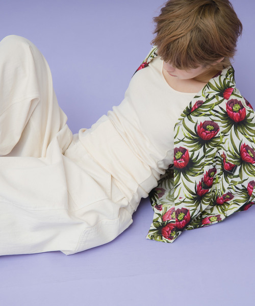 RNA-N（アールエヌエーエヌ）の「M1148 コットンフライスロングタンクトップ（タンクトップ・レディース・ブラウン/オフホワイト/スミクロ/キナリ・MEDIUM）」の19枚目の写真