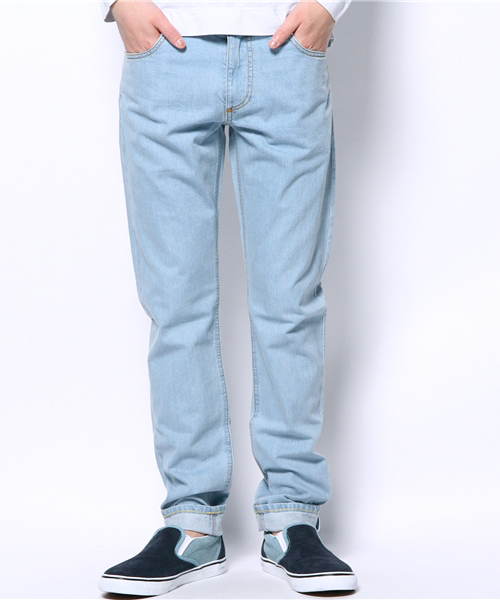 R.NEWBOLD(アールニューボールド)の「SELVEDGE DENIM/145001/4S114(デニムパンツ・メンズ・オフホワイト/ライトインディゴブルー/インディゴブルー・LARGE/SMALL/X-LARGE/MEDIUM)」の3枚目の写真