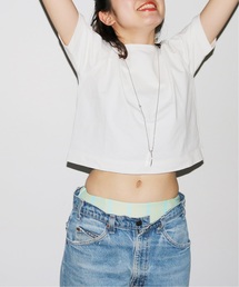 SLOBE citron. クロップドTシャツ◆