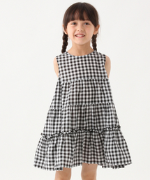 GLOBAL WORK | 【キッズ】ティアードノースリーブミニワンピース/835981(ワンピース)
