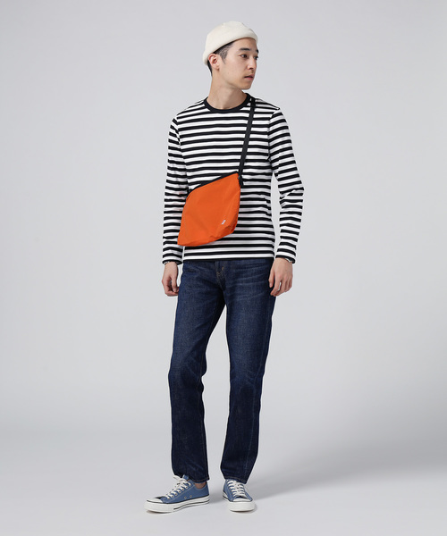 ZOZO（ゾゾ）の「中細ボーダー長袖Tシャツ[MEN]（Tシャツ/カットソー・メンズ・ホワイト×ブラック/ホワイト×ネイビー・マルチサイズ）」の3枚目の写真