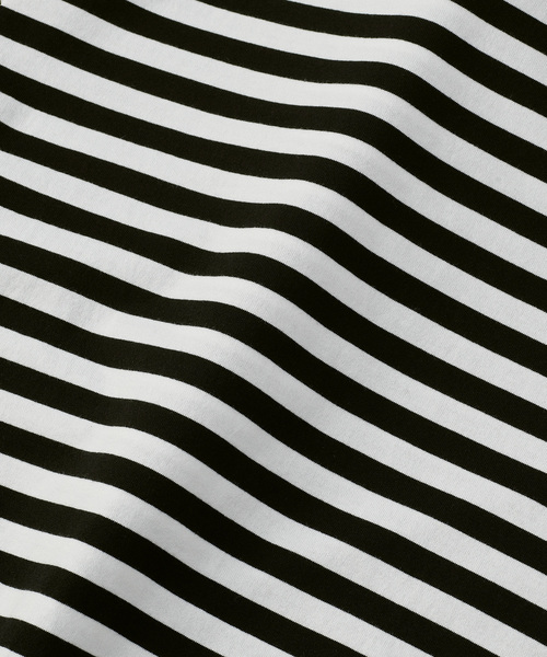 ZOZO（ゾゾ）の「中細ボーダー長袖Tシャツ[MEN]（Tシャツ/カットソー・メンズ・ホワイト×ブラック/ホワイト×ネイビー・マルチサイズ）」の7枚目の写真