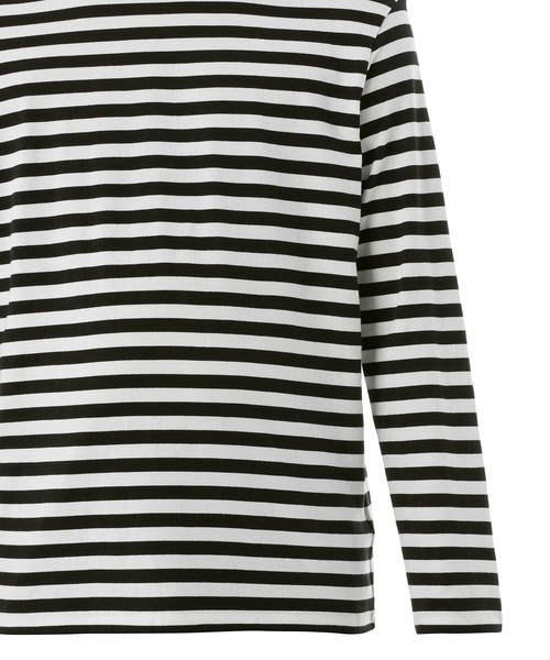 ZOZO（ゾゾ）の「中細ボーダー長袖Tシャツ[MEN]（Tシャツ/カットソー・メンズ・ホワイト×ブラック/ホワイト×ネイビー・マルチサイズ）」の9枚目の写真