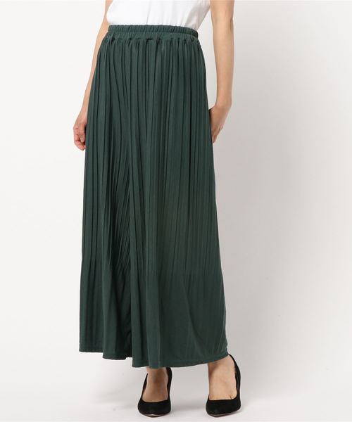 earth music&ecology(アースミュージックアンドエコロジー)の「カットプリーツスカーチョ ●*(その他パンツ・レディース・ブラック/ベージュ/マスタード/モカ/ダークブルー/ダークグリーン・FREE)」の20枚目の写真