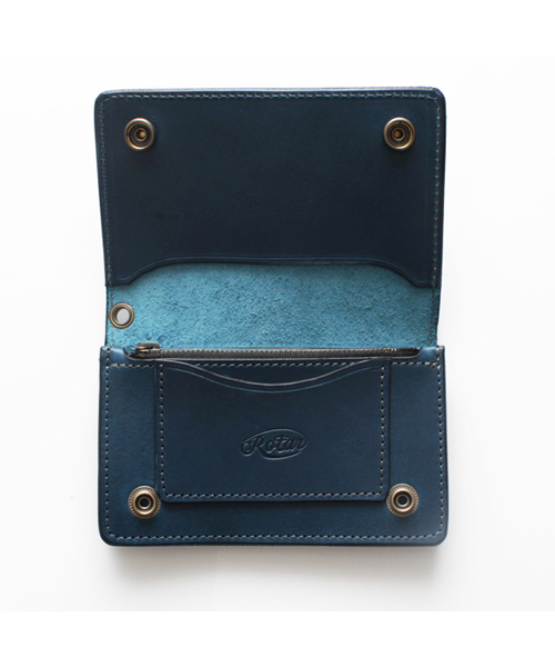 財布 ローター ウォレット ROTAR レザー 皮 グリーン 本革 財布 Ro