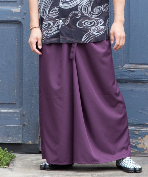 Hamu様限定】気高し（ケタカシ）メンズ羽織り袴風ワイドパンツ上下