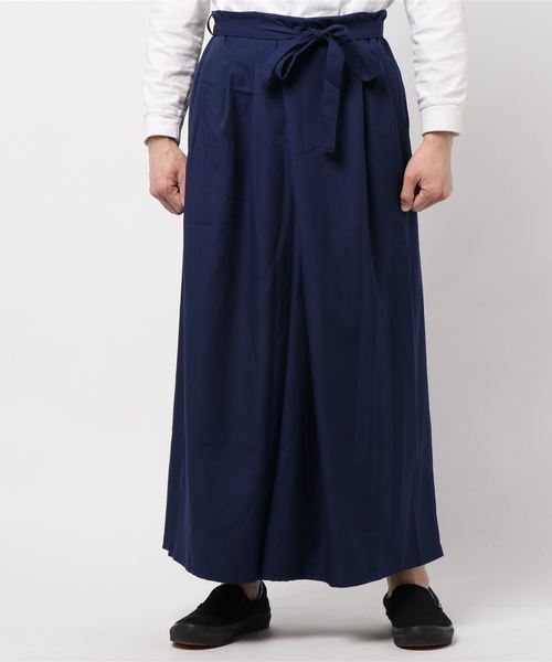 カヤ(カヤ)の「【カヤ】袴見立てメンズワイドパンツ(その他パンツ・メンズ・ブラック/ベージュ/パープル/ネイビー・FREE)」の9枚目の写真