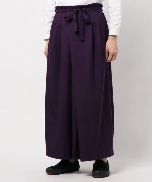 カヤ(カヤ)の「【カヤ】袴見立てメンズワイドパンツ(その他パンツ・メンズ・ブラック/ベージュ/パープル/ネイビー・FREE)」の18枚目の写真