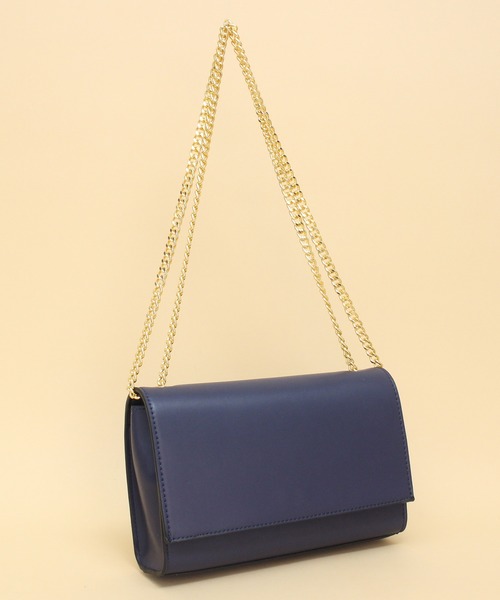 LuuNa（ルーナ）の「2WAY チェーン クラッチ ショルダー バッグ（ショルダーバッグ・レディース・ブラック/ネイビー/キャメル・FREE）」の13枚目の写真