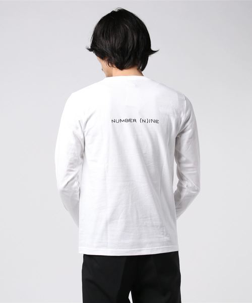 NUMBER (N)INE(ナンバーナイン)の「Face×NUMBER (N)INE_LONG SLEEVE T-SHIRT #1(Tシャツ/カットソー・メンズ・ホワイト/ブラック・2/4/3/5)」の14枚目の写真