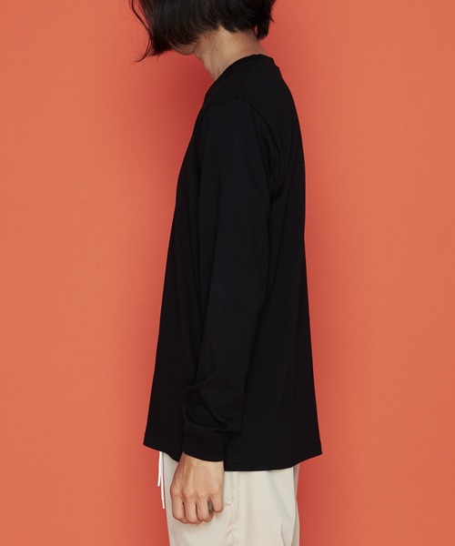 NUMBER (N)INE(ナンバーナイン)の「Face×NUMBER (N)INE_LONG SLEEVE T-SHIRT #1(Tシャツ/カットソー・メンズ・ホワイト/ブラック・2/4/3/5)」の8枚目の写真